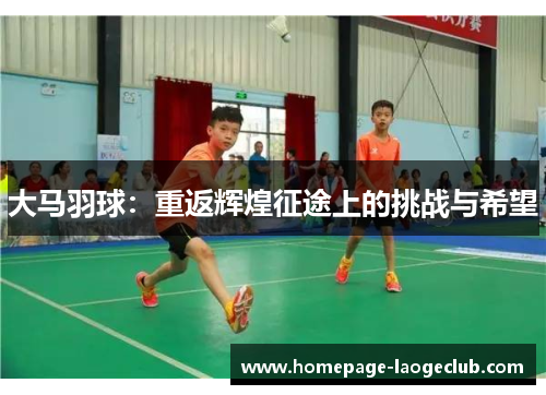 大马羽球：重返辉煌征途上的挑战与希望